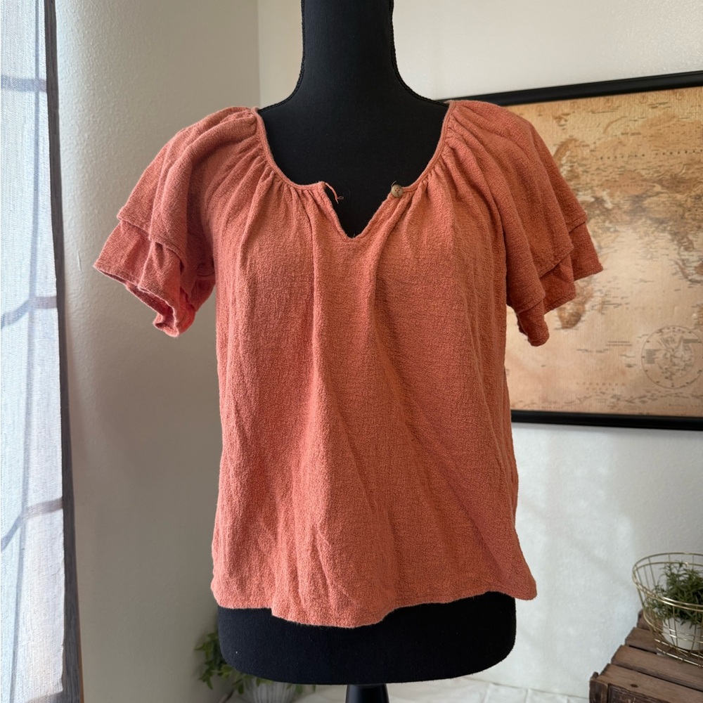 Madewell cotton top size small